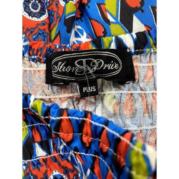 Shore Drive Multiprint Dress - Size OS Plus (NWT) - Picture 4 of 4